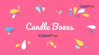 candle boxes