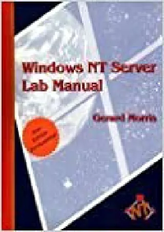 EBOOK Windows NT Server Lab Manual