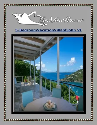 5-Bedroom Vacation Villa St John VI