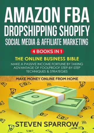 EBOOK Amazon FBA Dropshipping Shopify Social Media  Affiliate Marketing The Online