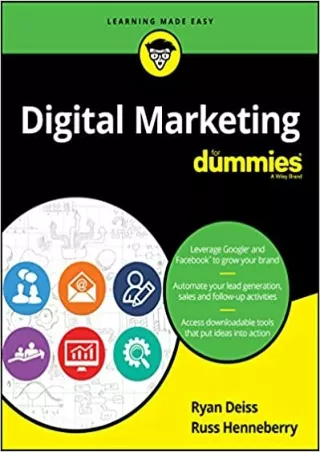 EBOOK Digital Marketing Fd For Dummies Lifestyle