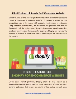 shopify development companies