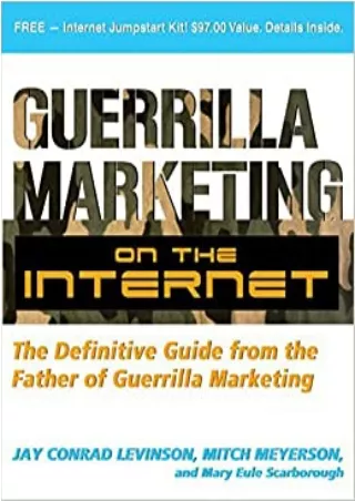 TOP Guerrilla Marketing on the Internet The Definitive Guide from the Father of