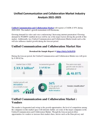 unified communication and collaboration market