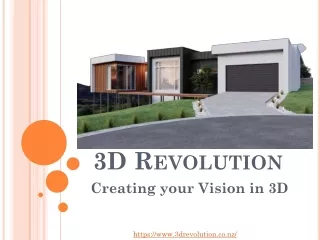 3D Revolution Services provider in New-Zealand