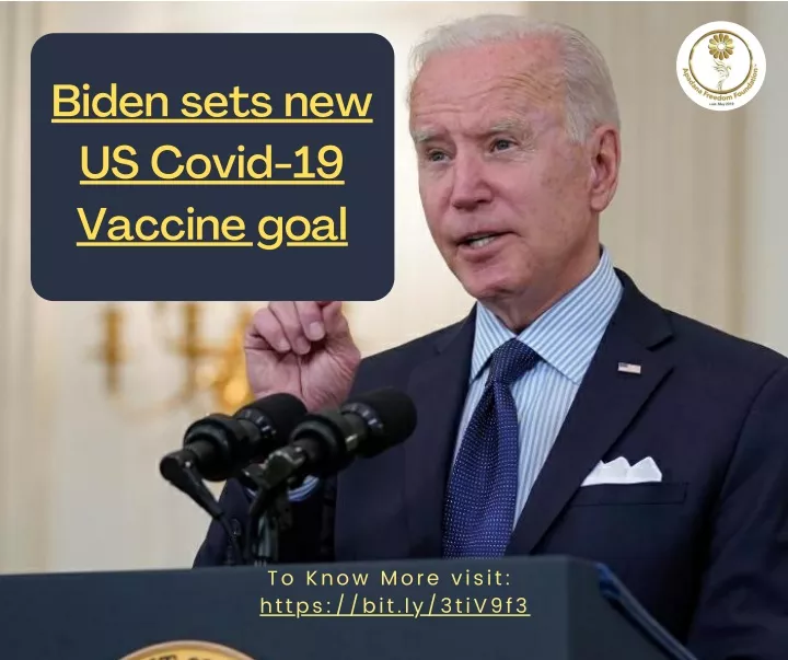 biden sets new us covid 19 vaccine goal