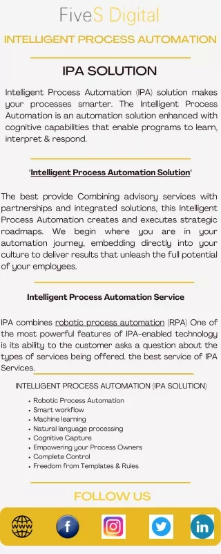 intelligent process automation