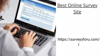 Best Sites For Survey That Pays