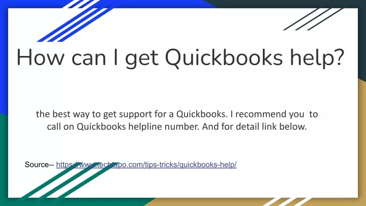 how can i get quickbooks help