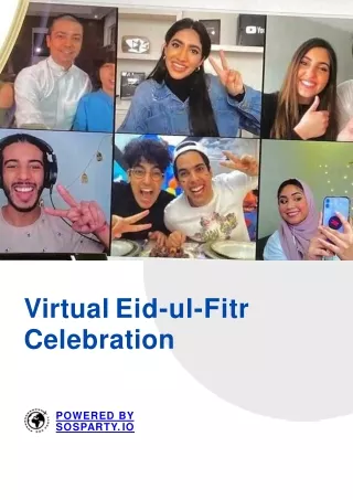 Virtual Eid Celebration Activities Ideas for Remote Employees