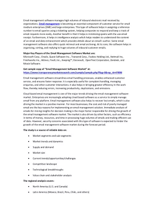 email management software manages high volumes
