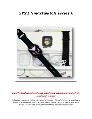 yy21 smartwatch series 6