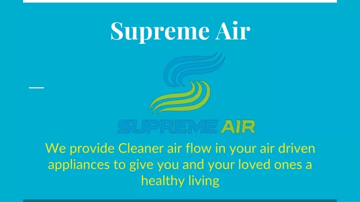 supreme air