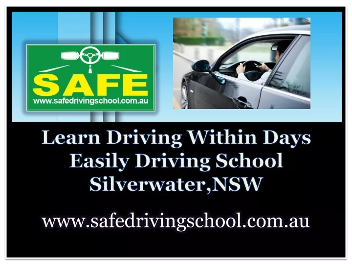 www safedrivingschool com au