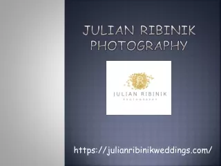 PPT of Julian Ribinik Photography