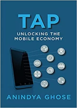 Tap Unlocking the Mobile Economy The MIT Press