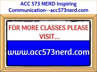 acc 573 nerd inspiring communication acc573nerd