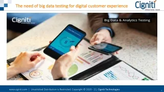 the need of big data testing for digital customer