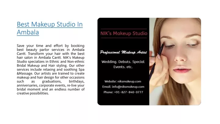 best makeup studio in ambala