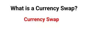 What is a Currency Swap capitalsands-fx pdf