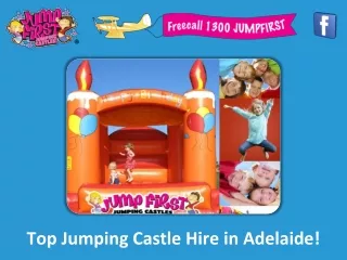Top Jumping Castle Hire in Adelaide!