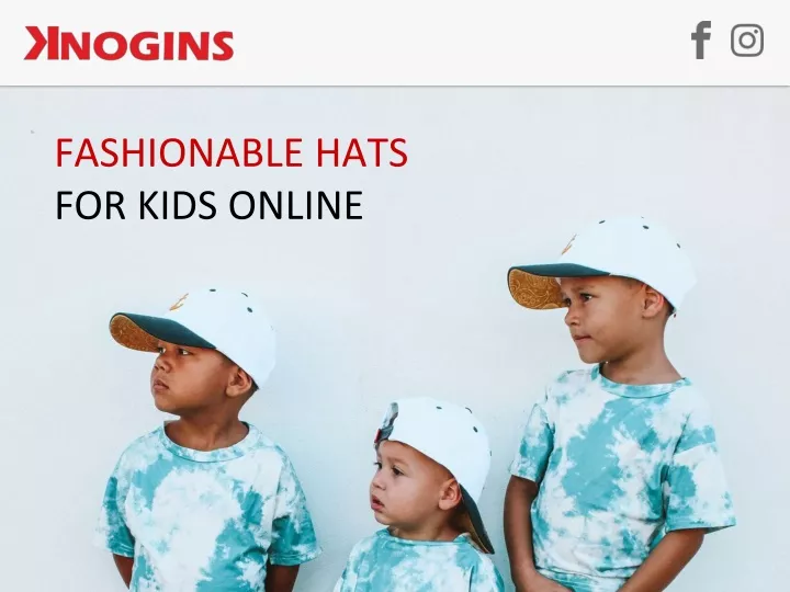 fashionable hats for kids online
