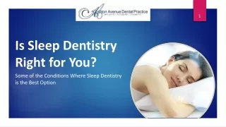 Is Sleep Dentistry Right for You?
