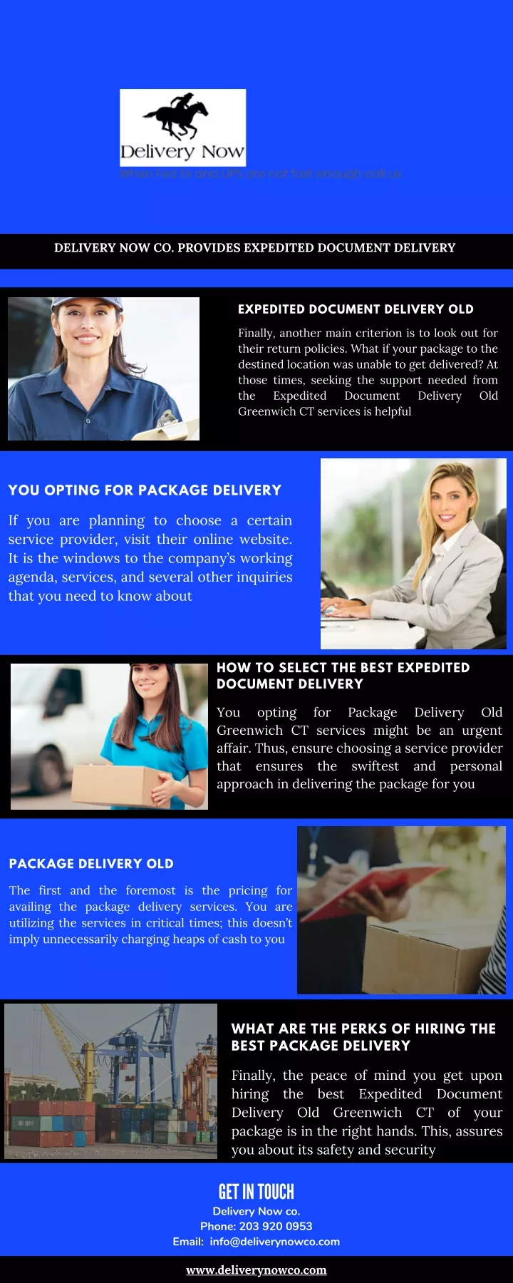 delivery now co provides expedited document