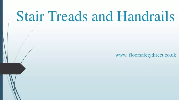 stair treads and handrails www floorsafetydirect co uk