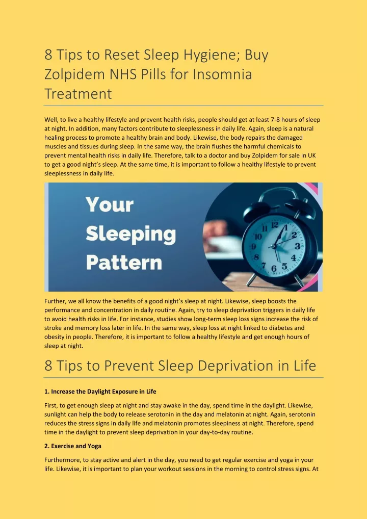 8 tips to reset sleep hygiene buy zolpidem