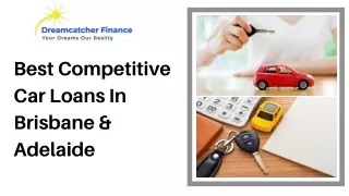 Best Competitive Car Loans In Brisbane & Adelaide
