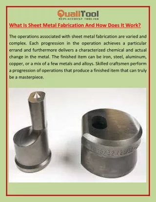 What Is Sheet Metal Fabrication And How Does It Work