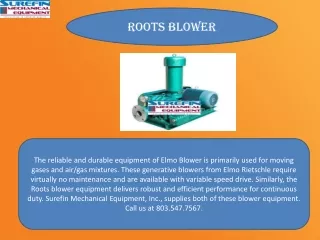 Roots Blower