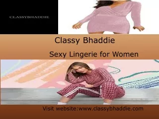 Sexy Lingerie for Women