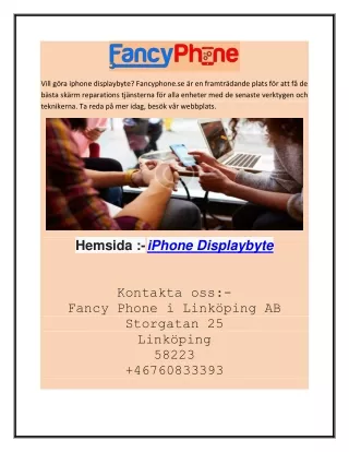 vill g ra iphone displaybyte fancyphone