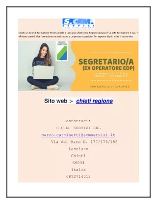 cerchi un ente di formazione professionale