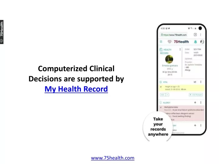 computerized clinical decisions are supported