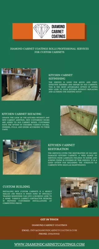 Cabinet Restoration