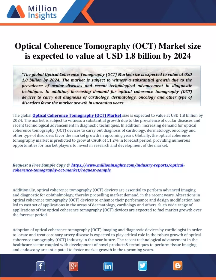 optical coherence tomography oct market size