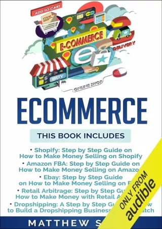 EBOOK Ecommerce Shopify Amazon FBA Ebay Retail Arbitrage Dropshipping