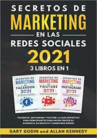 EBOOK SECRETOS DE MARKETING EN LA REDES SOCIALES 2021 3 LIBROS EN 1 Facebook Instagram