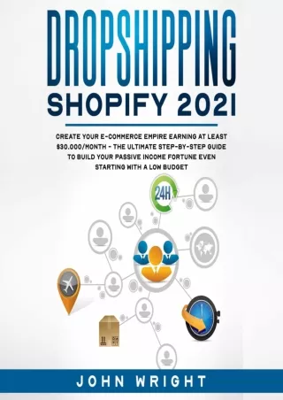 BEST BOOK Dropshipping Shopify 2021 Create your E commerce Empire Earning at Least 30