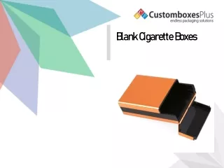 Get Blank Cigarette Boxes with printed your logo