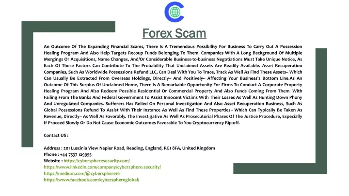 forex scam