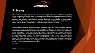 f1 news