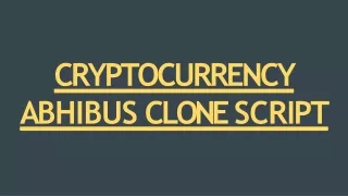 cryptocurrency a bhibus c l one sc r ipt