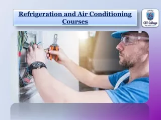 Refrigeration and Air Conditioning Courses