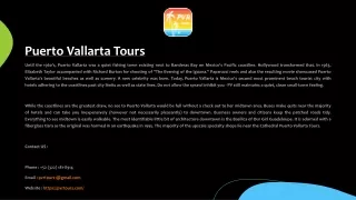 puerto vallarta tours