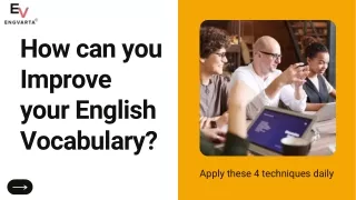 how can you improve your english vocabulary