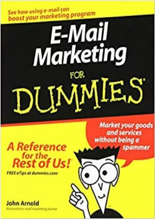 TOP E Mail Marketing For Dummies